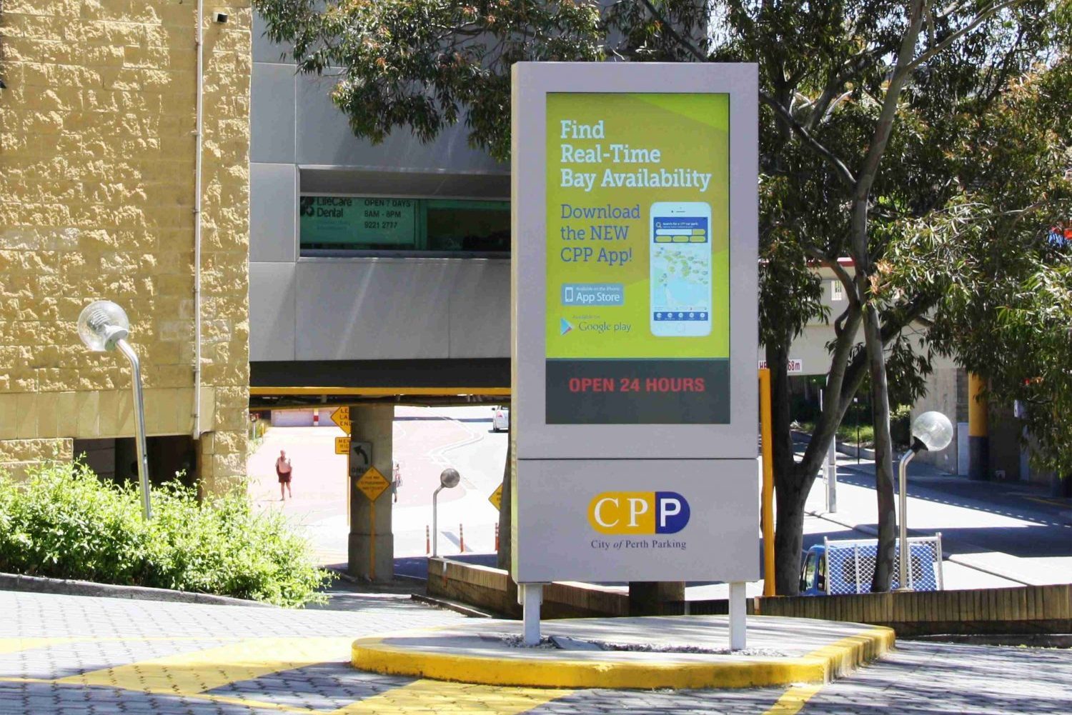 CPP City of Perth Parking Digital Info Signs 1