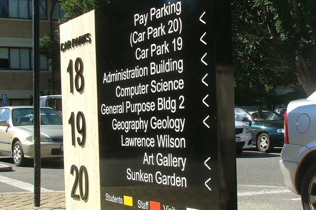 What Is Wayfinding Signage Signs And Lines