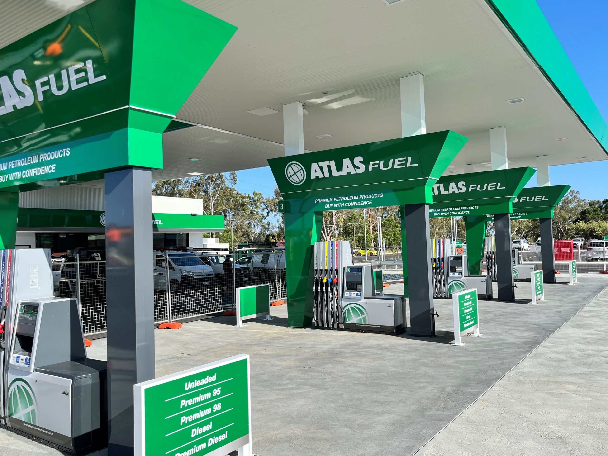 ATLAS FUEL STATION SIGNAGE Signs & Lines